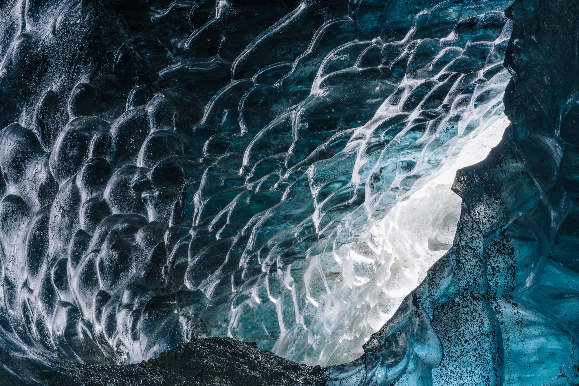 How Blue Ice Caves Actually Form